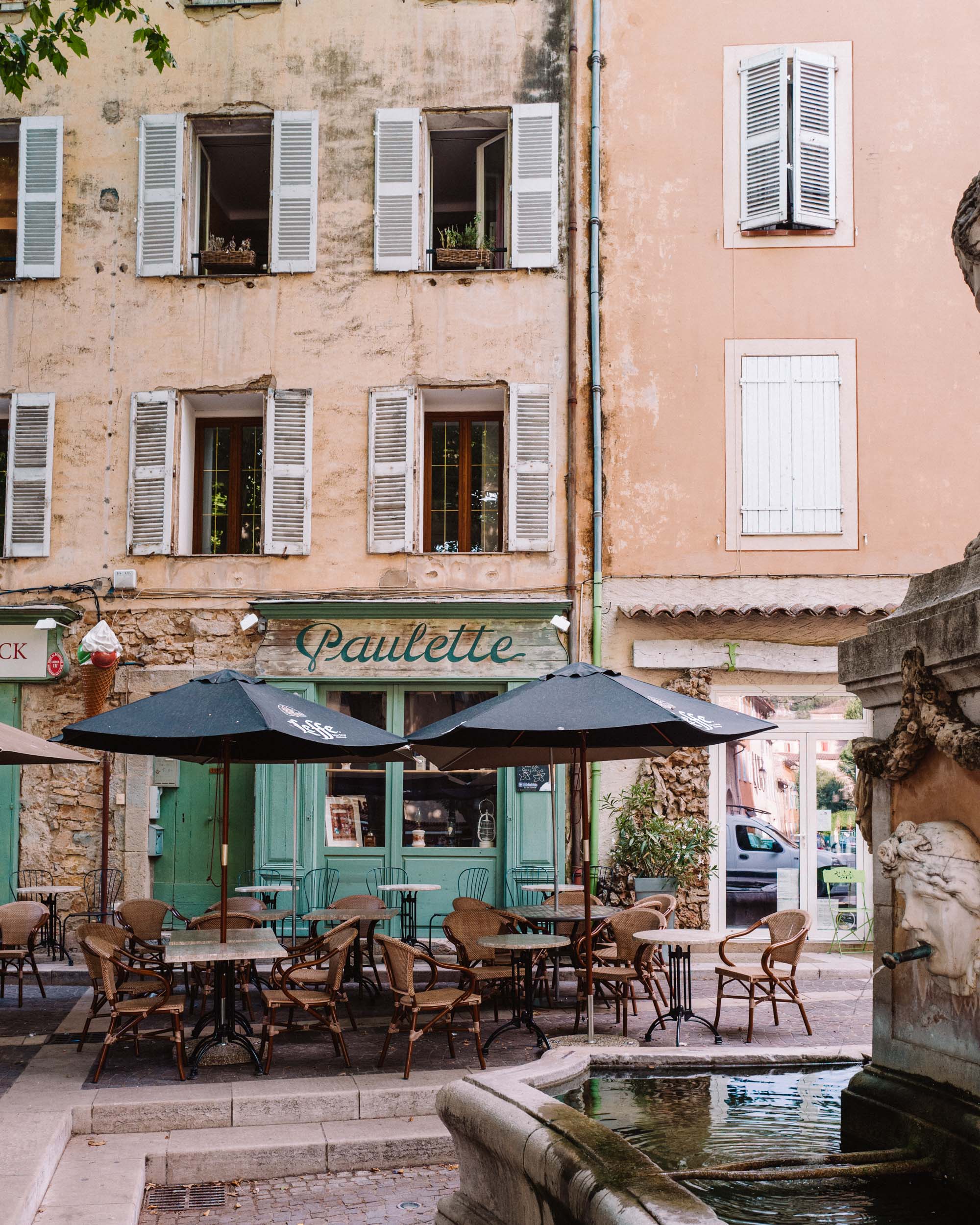 Cotignac Town Near The Gorges du Verdon in France