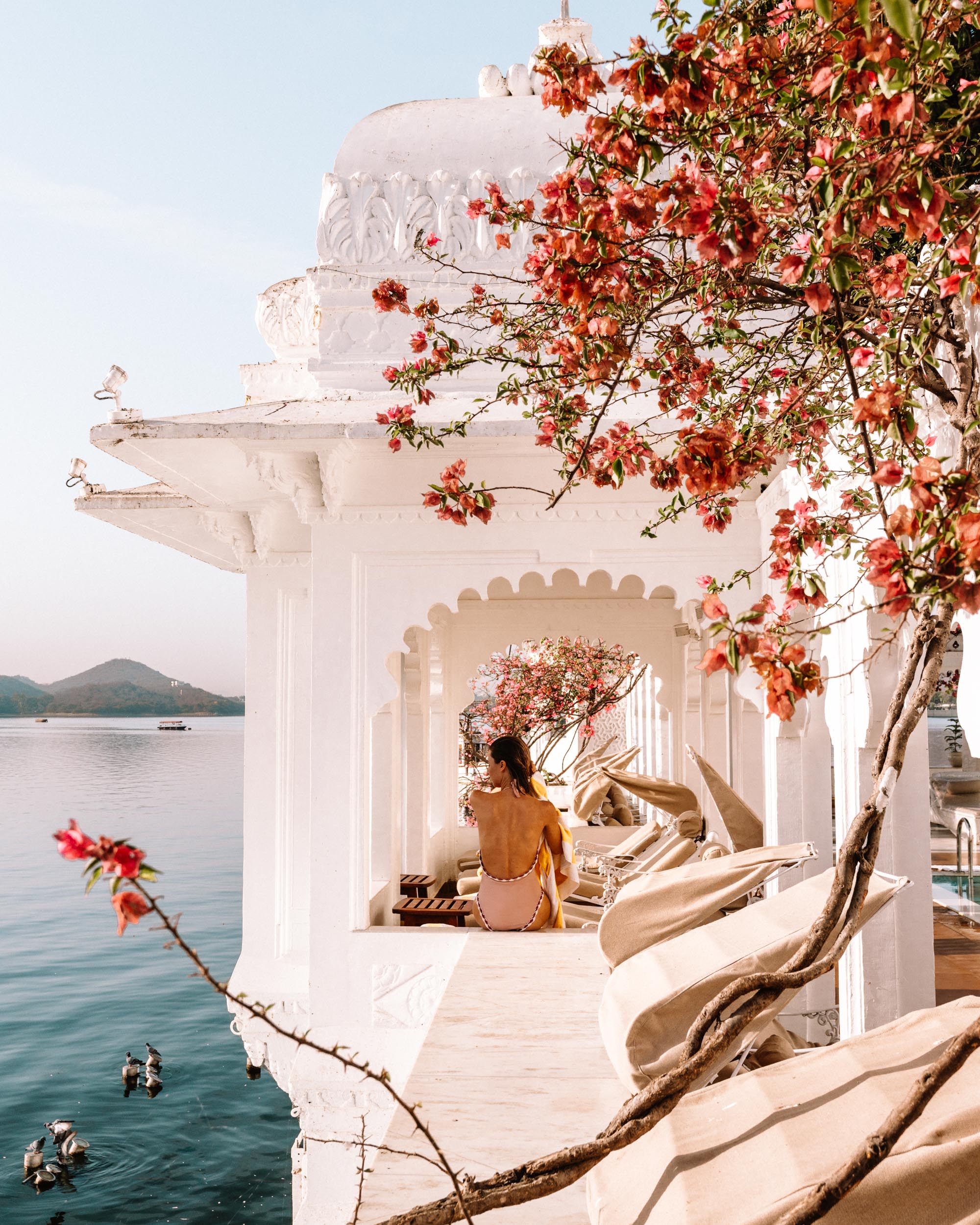 Taj Lake Palace in Udaipur India
