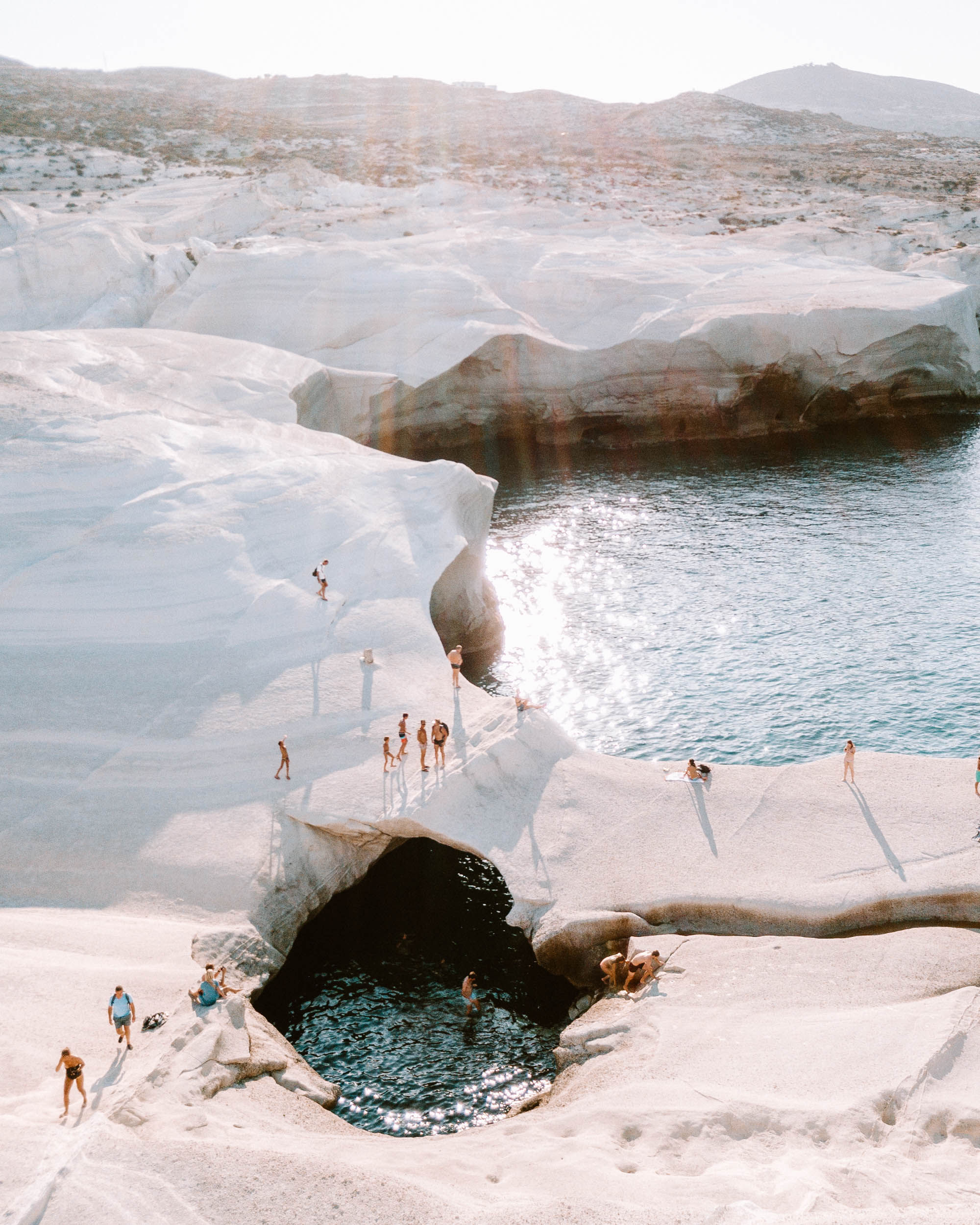 Sarakiniko Beach, Milos Greece Travel Guide via Find Us Lost