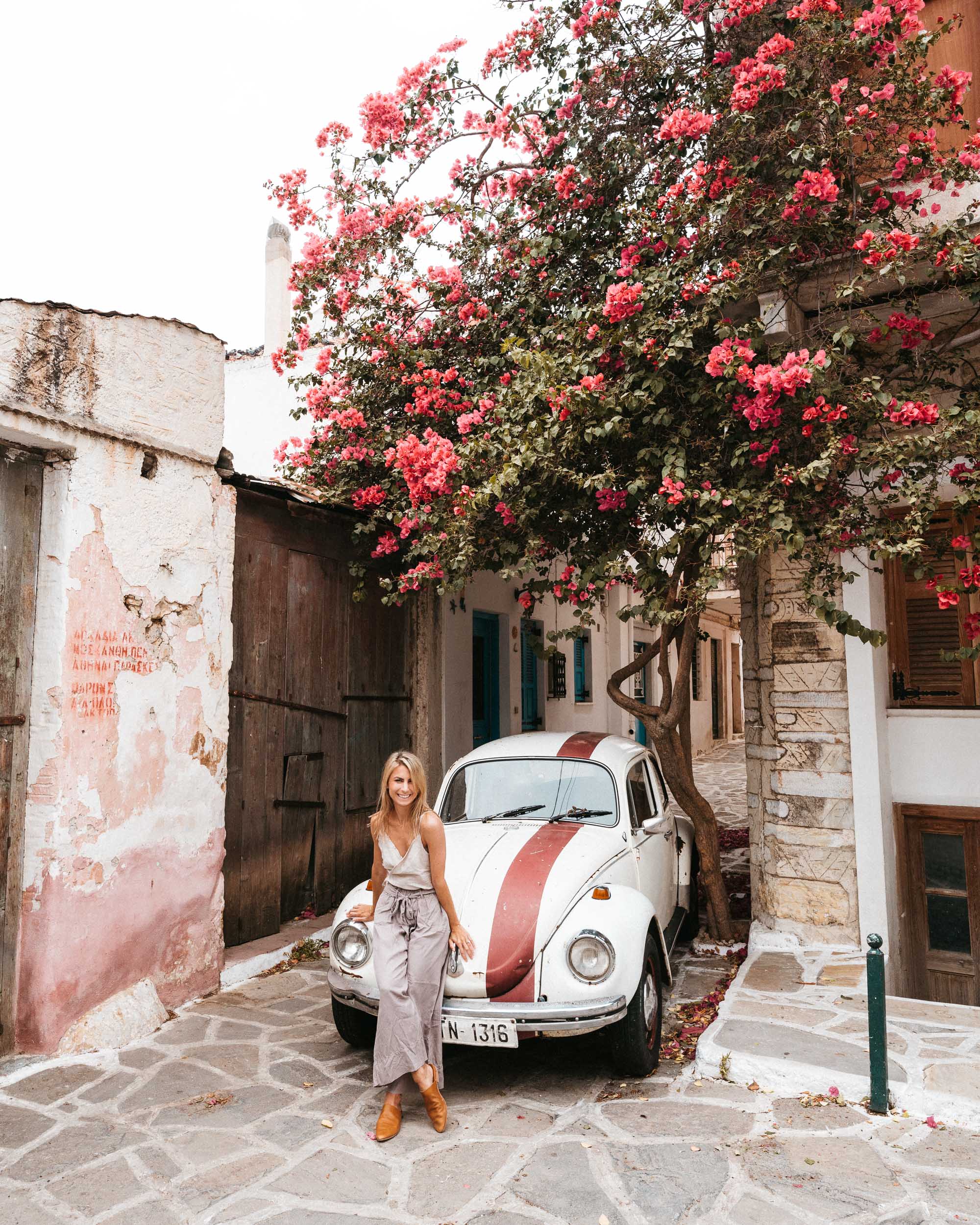 Chalki village naxos in the Greek Islands via @finduslost