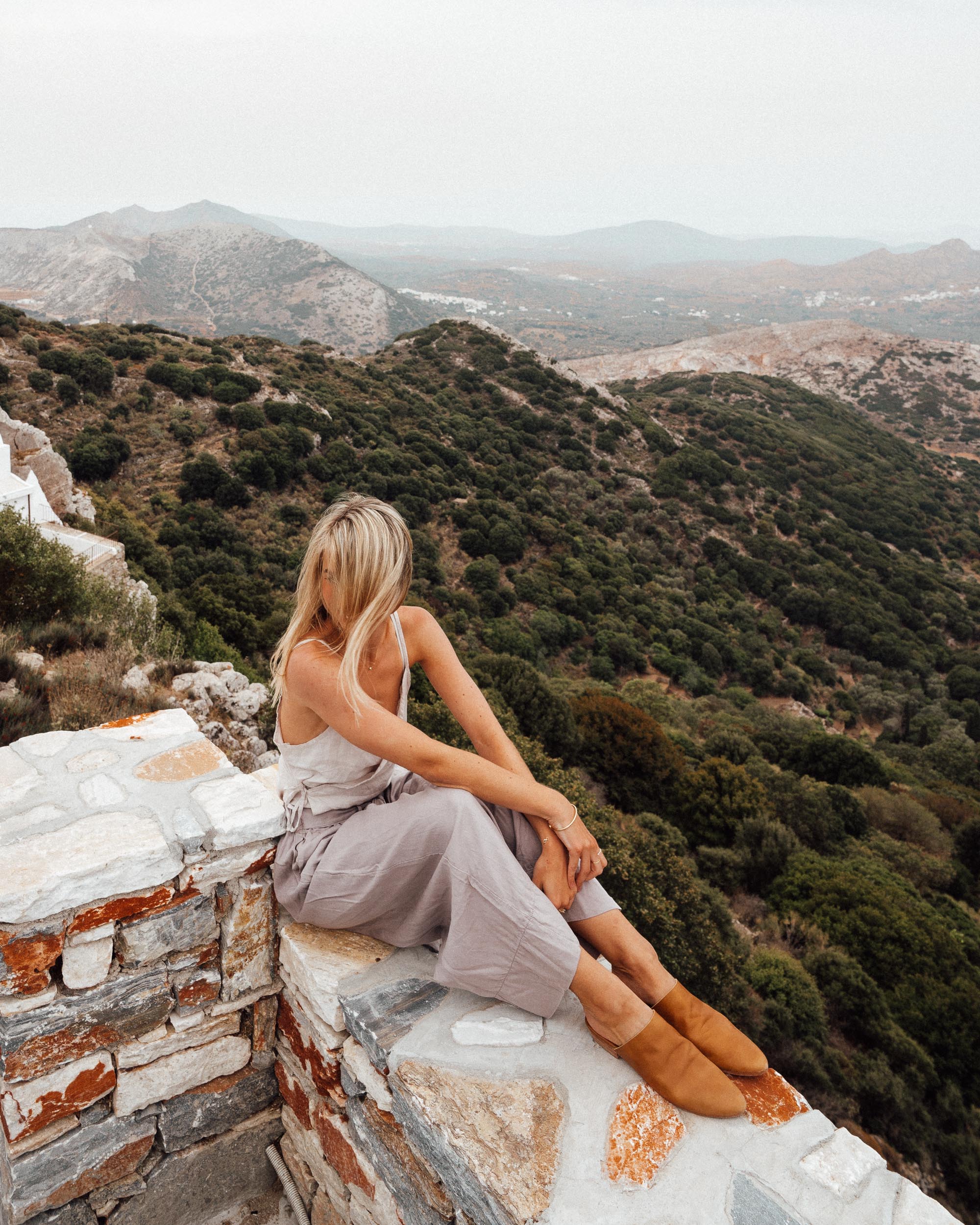 Mountain villages in Naxos, Greek Islands via @finduslost