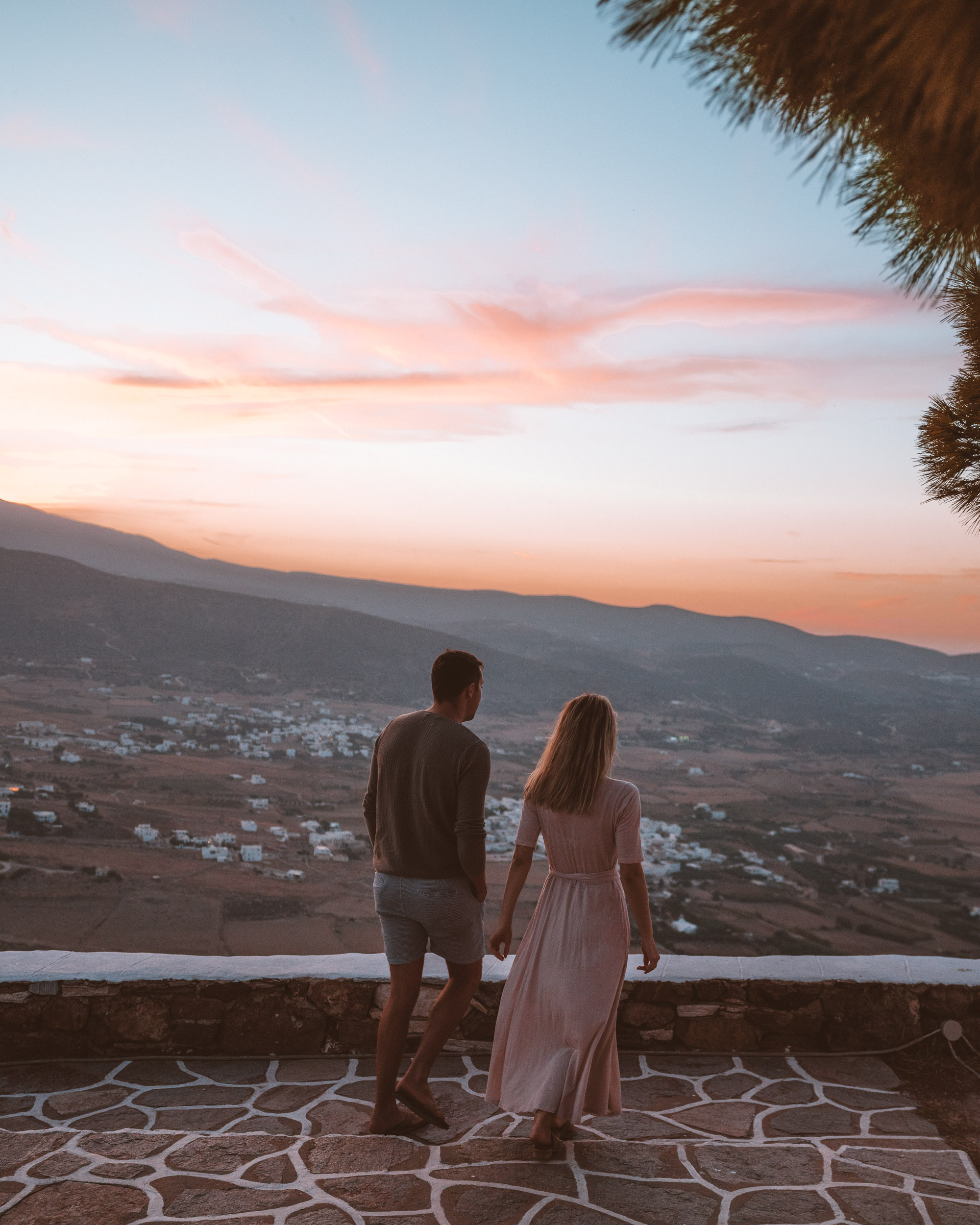 Sunset in paros via @finduslost
