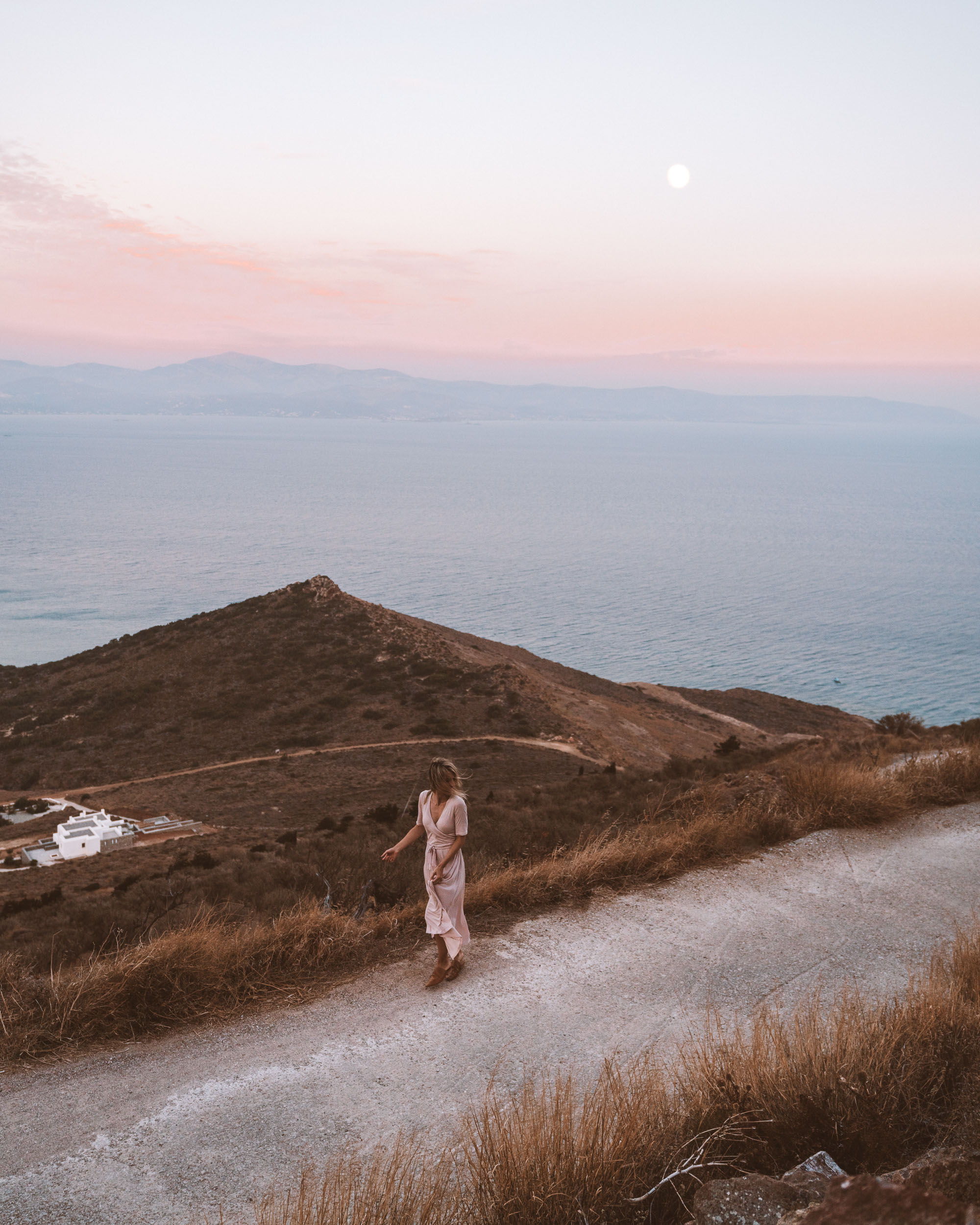 Sunset over Paros in the Greek Islands via @finduslost