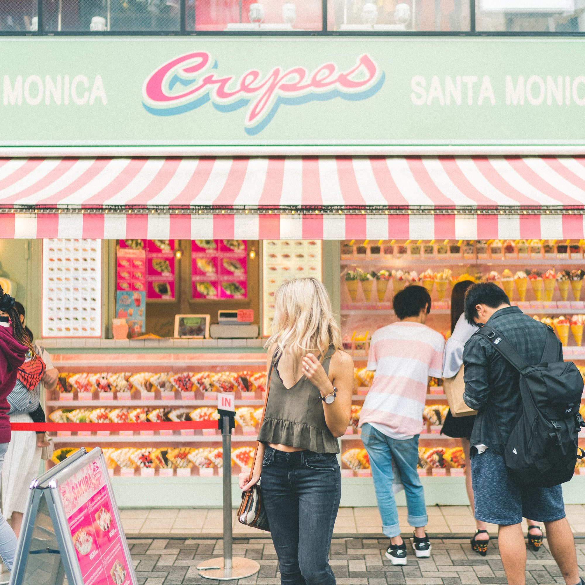 The Complete Tokyo Travel Guide | City Guides | Japan Travel Itinerary | Crepes Shop Harujuku Takeshita Street | Neighborhood Travel Tips