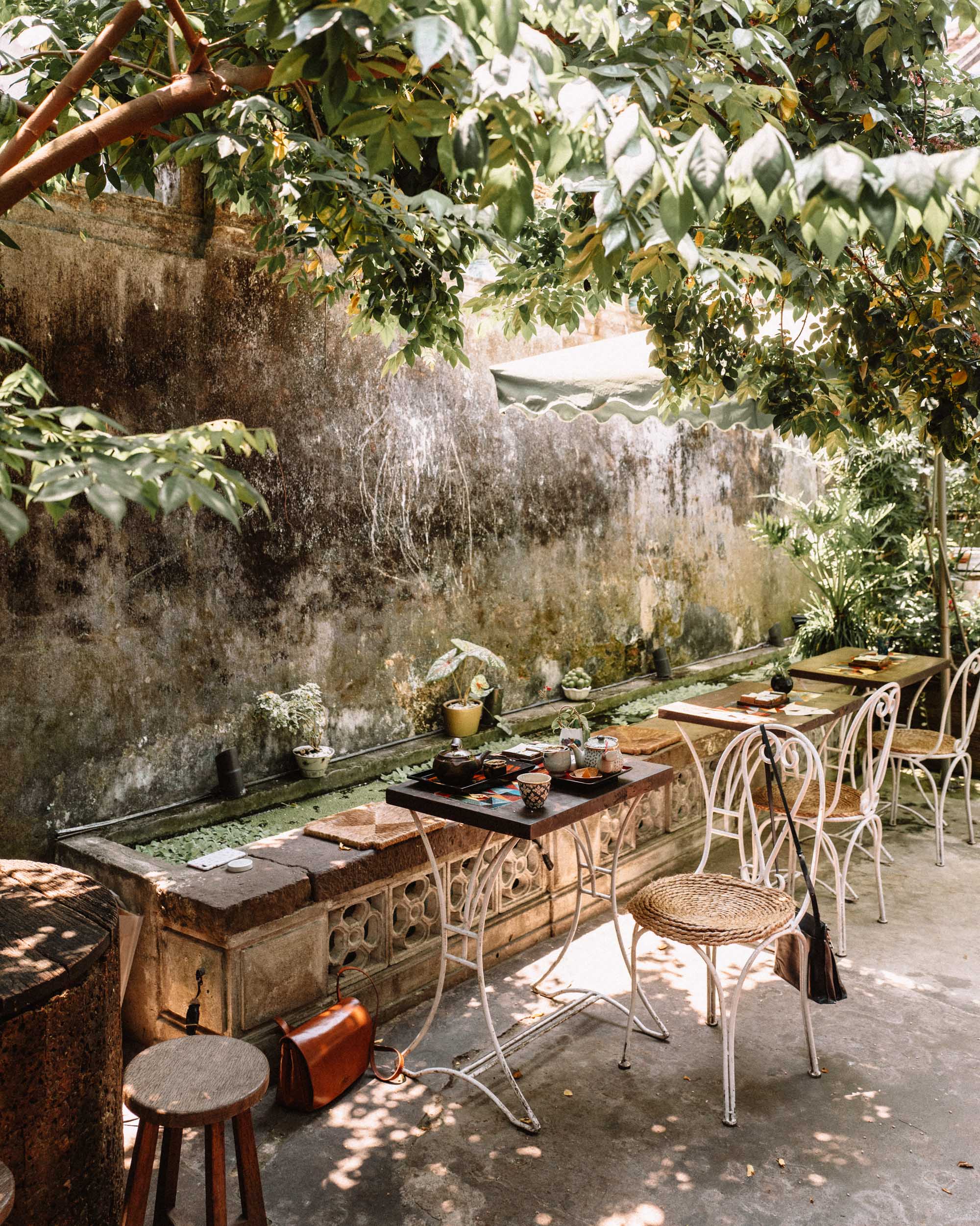 Reaching out teahouse in Hoi An ancient town Vietnam